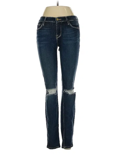 Pre-owned Frame Jeans In Blue