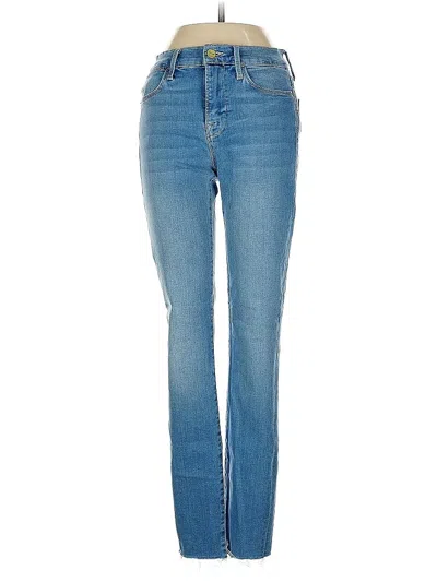 Pre-owned Frame Jeans In Blue