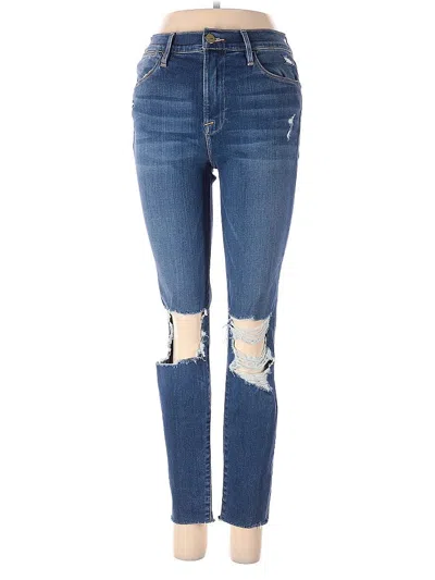 Pre-owned Frame Jeans In Blue