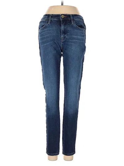 Pre-owned Frame Jeans In Blue