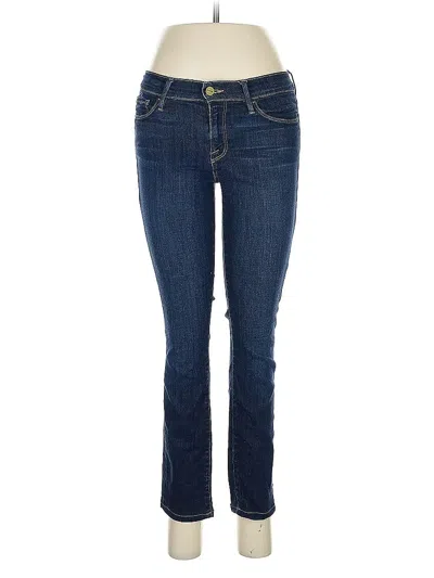 Pre-owned Frame Jeans In Blue