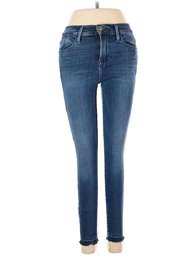 Pre-owned Frame Jeans In Blue