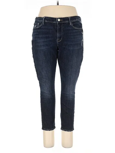 Pre-owned Frame Jeans In Blue