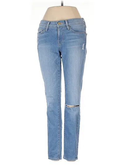Pre-owned Frame Jeans In Blue