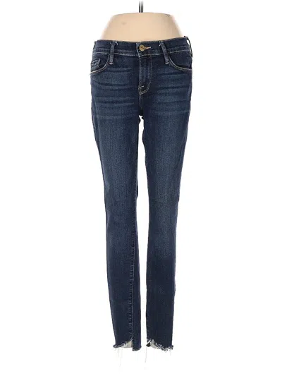 Pre-owned Frame Jeans In Blue