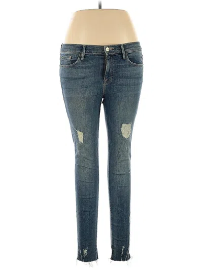 Pre-owned Frame Jeans In Blue