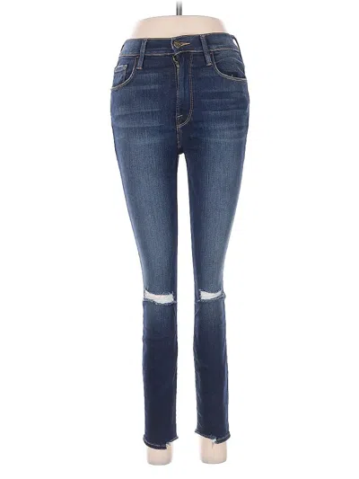 Pre-owned Frame Jeans In Blue