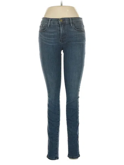 Pre-owned Frame Jeans In Blue