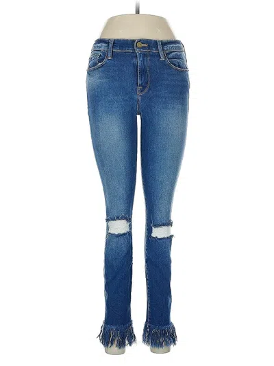Pre-owned Frame Jeans In Blue