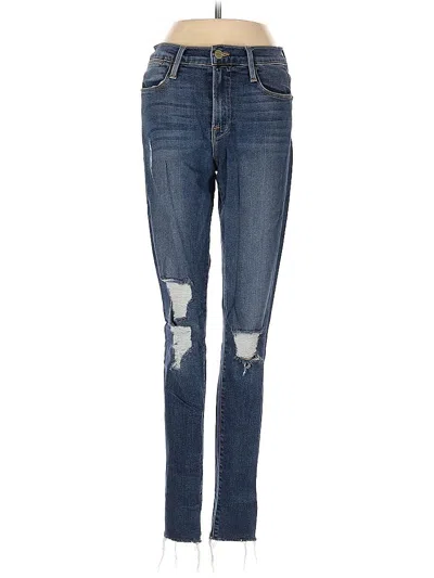 Pre-owned Frame Jeans In Blue