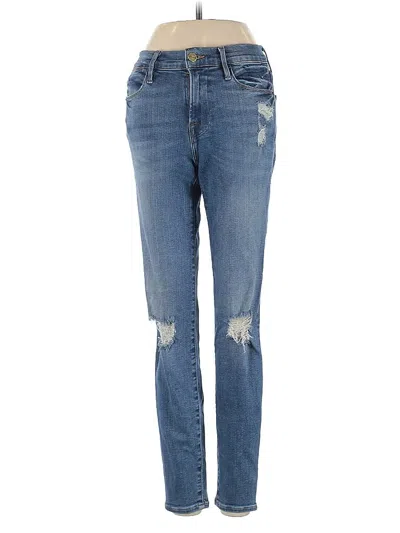 Pre-owned Frame Jeans In Blue
