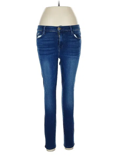 Pre-owned Frame Jeans In Blue