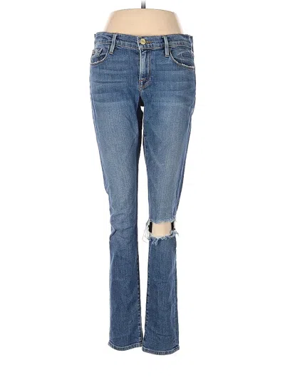 Pre-owned Frame Jeans In Blue