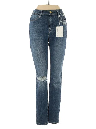 Pre-owned Frame Jeans In Blue