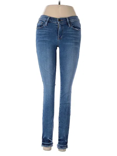 Pre-owned Frame Jeans In Blue