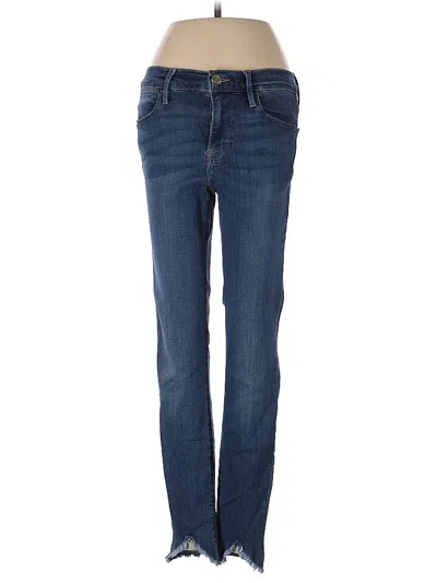 Pre-owned Frame Jeans In Blue