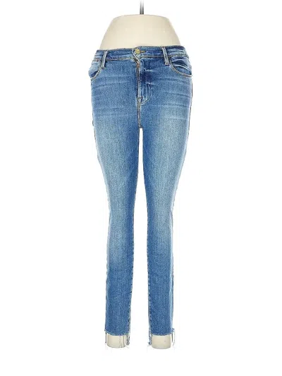 Pre-owned Frame Jeans In Blue