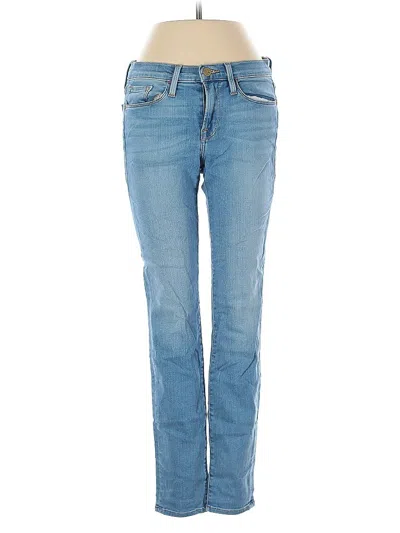 Pre-owned Frame Jeans In Blue