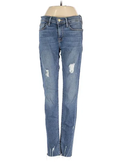 Pre-owned Frame Jeans In Blue