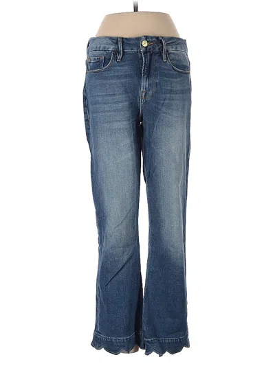 Pre-owned Frame Jeans In Blue