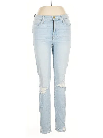 Pre-owned Frame Jeans In Blue