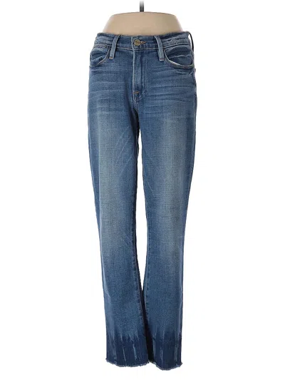 Pre-owned Frame Jeans In Blue