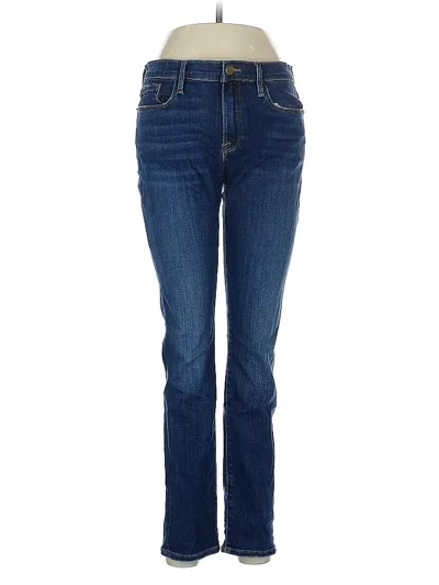 Pre-owned Frame Jeans In Blue