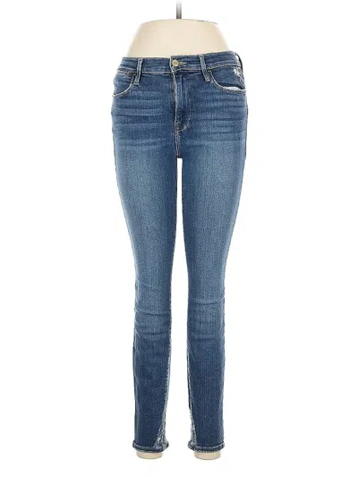 Pre-owned Frame Jeans In Blue