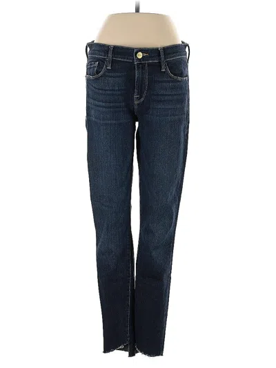 Pre-owned Frame Jeans In Blue