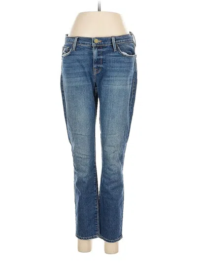 Pre-owned Frame Jeans In Blue
