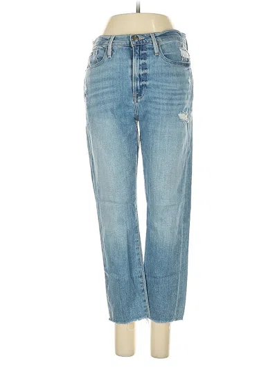 Pre-owned Frame Jeans In Blue