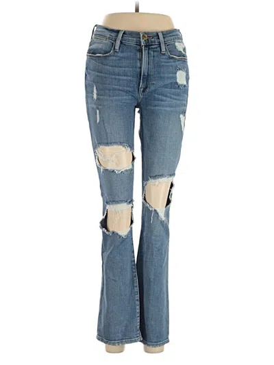 Pre-owned Frame Jeans In Blue