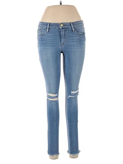 Pre-owned Frame Jeans In Blue