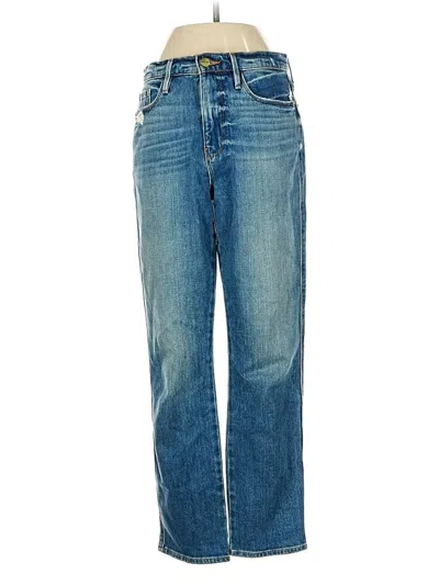 Pre-owned Frame Jeans In Blue