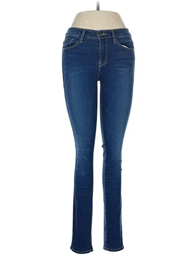 Pre-owned Frame Jeans In Blue