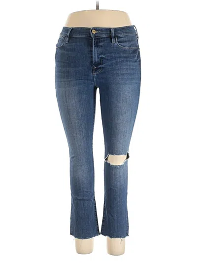 Pre-owned Frame Jeans In Blue