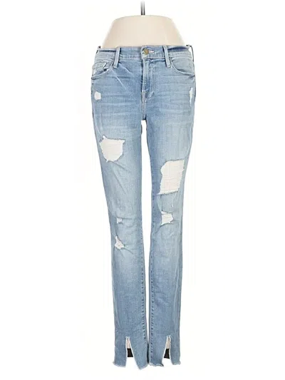 Pre-owned Frame Jeans In Blue