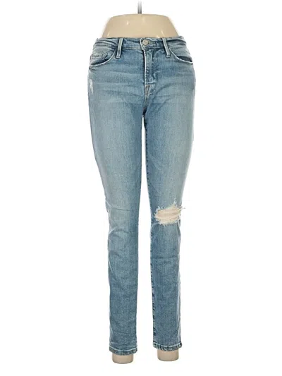 Pre-owned Frame Jeans In Blue