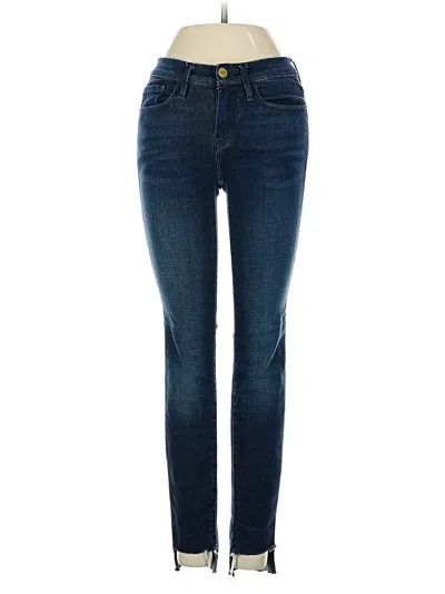 Pre-owned Frame Jeans In Blue