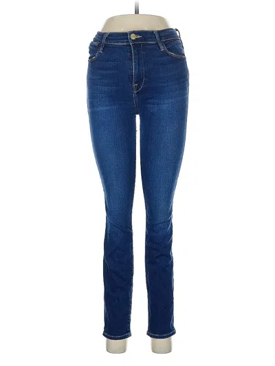 Pre-owned Frame Jeans In Blue