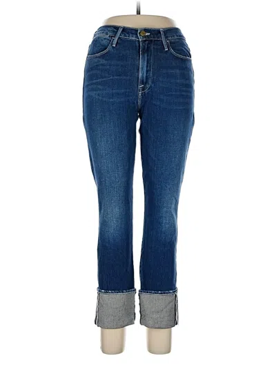 Pre-owned Frame Jeans In Blue