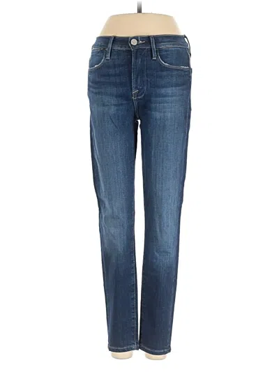 Pre-owned Frame Jeans In Blue