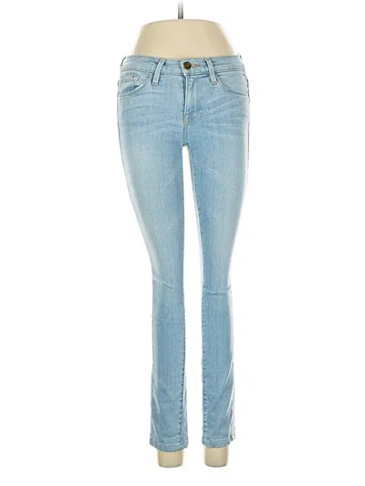 Pre-owned Frame Jeans In Blue