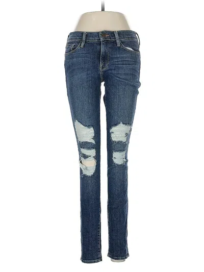 Pre-owned Frame Jeans In Blue