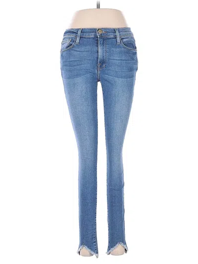 Pre-owned Frame Jeans In Blue