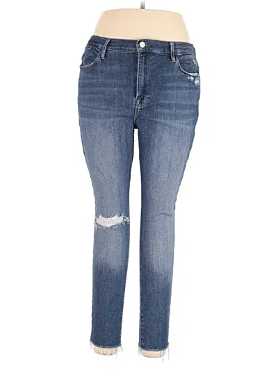 Pre-owned Frame Jeans In Blue