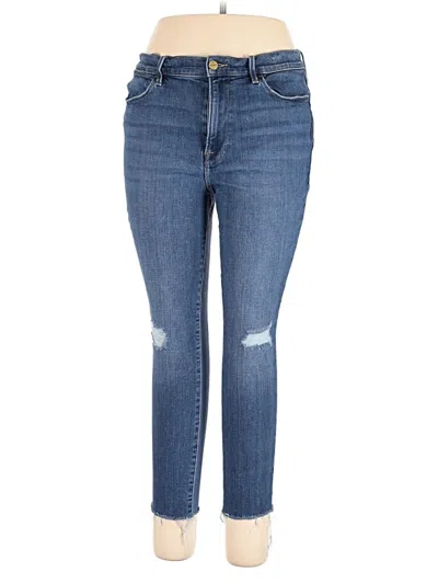 Pre-owned Frame Jeans In Blue