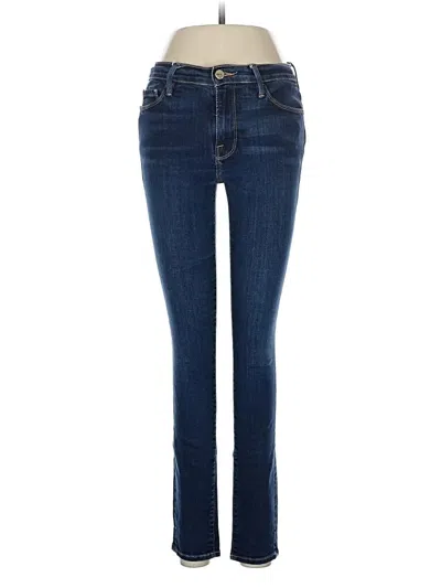 Pre-owned Frame Jeans In Blue