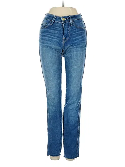 Pre-owned Frame Jeans In Blue