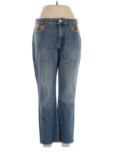 Pre-owned Frame Jeans In Blue